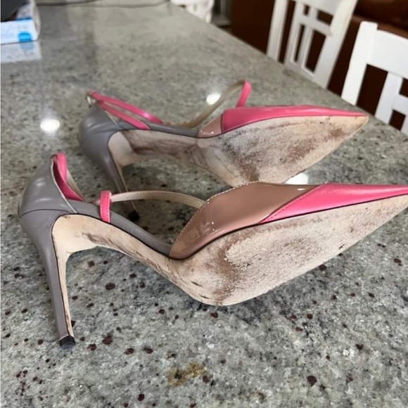 Jimmy choo nude and pink heels - Picture 3 of 6
